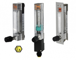 kdf-kdg-2-durchfluss.png: Variable Area Flow Meter - Low Volume KDF-2/KDG-2